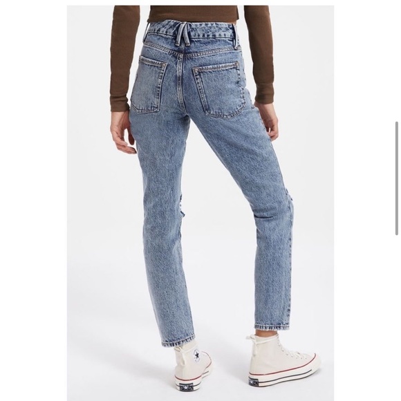 Good American distressed jeans new without tags size 2 - Picture 7 of 10